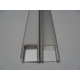 PROFILE ALUMINIUM 1M + PLEXI OPAL