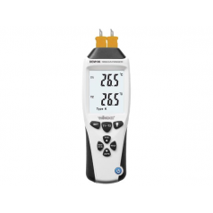 THERMOMÈTRE AVEC THERMOCOUPLES TYPES K/J