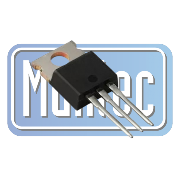 MOSFET de puissance, Canal N, 100 V, 46 A, 0.023 ohm, TO-220AB, Traversant