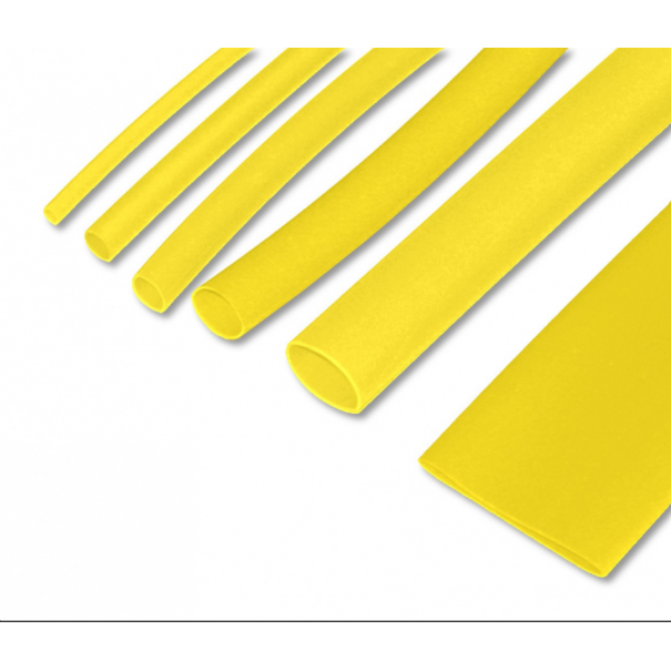 GAINE THERMO  09.5MM X 1M JAUNE