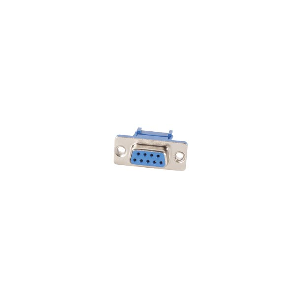 CONNECTEUR SUB-D FEMELLE 9 BROCHES POUR CABLE NAPPE