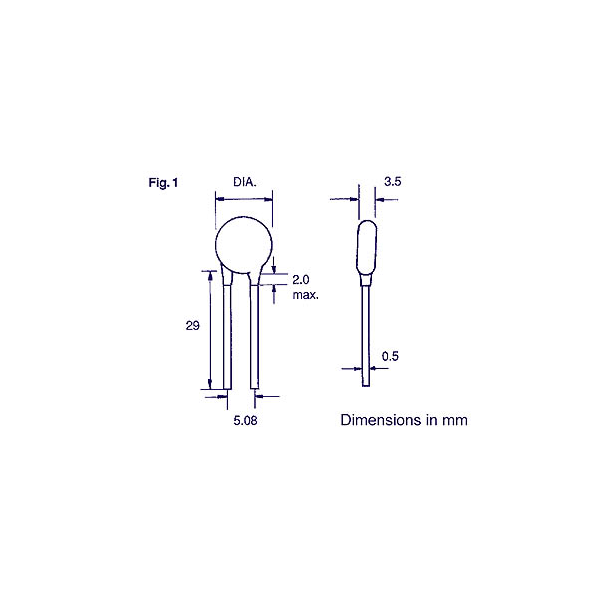 CONDENSATEUR CERAMIQUE 220pF