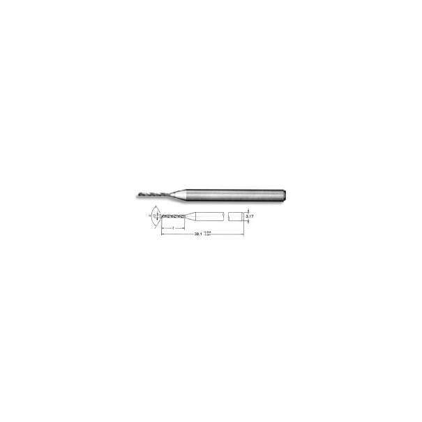 MECHE 1.3 MM CARBURE QUEUE 3.17mm (1/8")