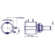 Potentiomètre 10 tours low cost