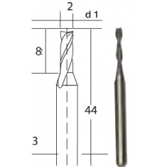 FRAISE 2mm PROXXON