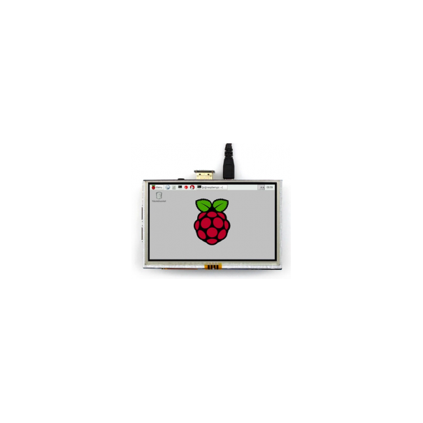 ECRAN TACTILE TFT 7" HDMI - 1024X600 - POUR RASPBERRY PI2 - PI3B.