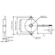 TRANSDUCTEUR PIEZO 5Vca 4.0kHz 85dB - SORTIE SUR FILS