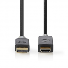 Câble displayport mâle - HDMI Mâle - 2.00m