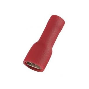 COSSE FAST-ON ISOLEE 1.5MM² ROUGE