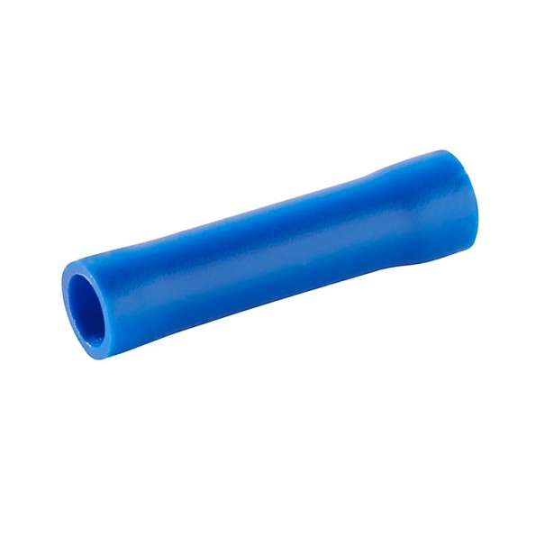 COSSE CYLINDRIQUE BLEU 2.5MM² A SERTIR - MANCHON FEM/FEM