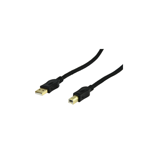 CABLE USB TYPE B-M VERS A-M 1.8M