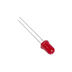 LED STANDARD 5mm - ROUGE DIFFUSANT