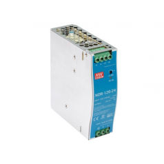 Alimentation - 1 sortie - 120 W - 24 V - 5 A - Montage sur rail DIN - Pour usage industriel