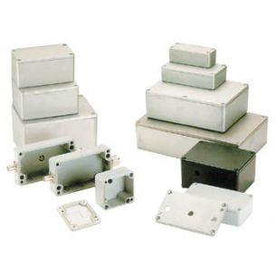 COFFRET ETANCHE EN ALUMINIUM - 115 x 65 x 30mm