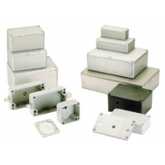 COFFRET ETANCHE EN ALUMINIUM - 115 x 65 x 30mm