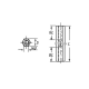 ENTRETOISE METALLIQUE FEMELLE - FEMELLE 15mm M3