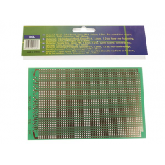 EUROCARD A BANDE CUIVREE - 100x160mm - FR4 (1pc/bl)