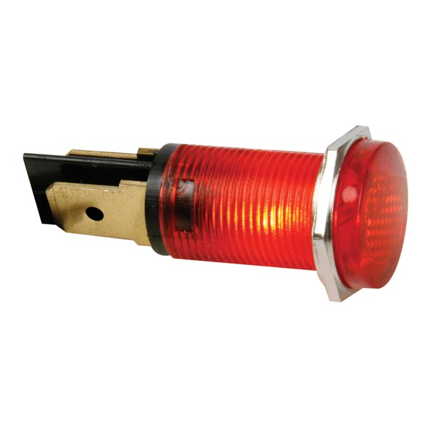 VOYANT ROND 14mm 12V ROUGE