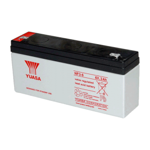 BATTERIE 6V 3AH 134X34X64MM YUASA