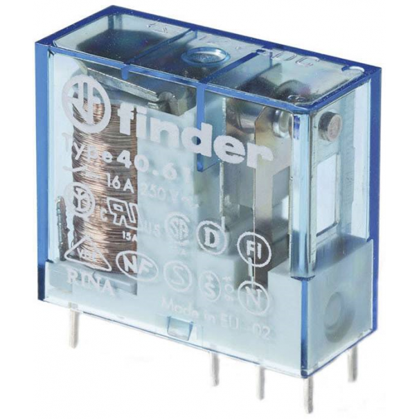 RELAIS 12VDC 1INV 16A FINDER 4061