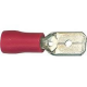 CONNECTEUR FASTON MALE 6.4MM - ROUGE 0.5-1.5MM²