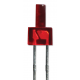 LED DIAM 2MM SUR BASE RECT 2.5X4.8 ROUGE