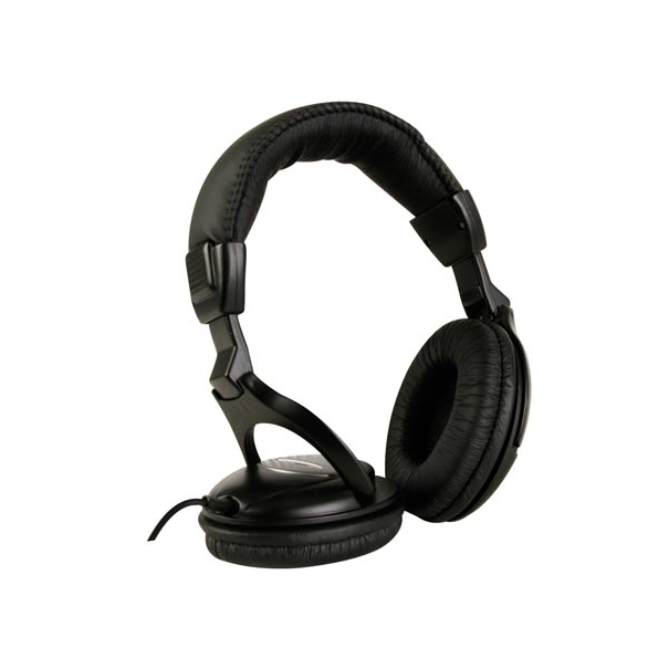 Casque stéréo numérique, bandeau robuste ajustable, haut-parleur dynamique Ø 40 mm, plage de fréquences 20-20000 Hz, parfait pou