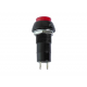 R18-25A BOUTON-POUSSOIR OFF-ON NOIR 1A/125V