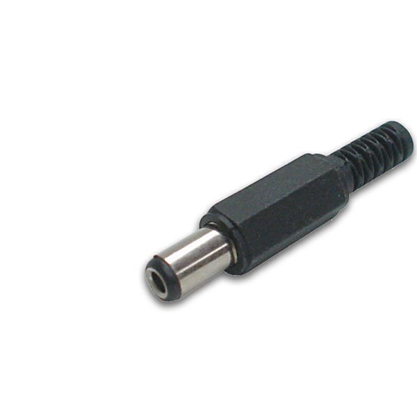 DC PLUG 2.5X5.5 LONG 9MM CABLE