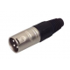 CONNECTEUR XLR 3P MALE CABLE NEUTRIK NC3MX