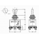 INVERSEUR BIPOLAIRE A LEVIER ON-ON 10A/250V