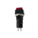 R18-23B BOUTON-POUSSOIR OFF-(ON) ROUGE 3A/125V