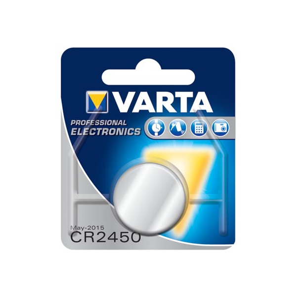 PILE 3V  LITHIUM 24.5X5.0MM  VARTA