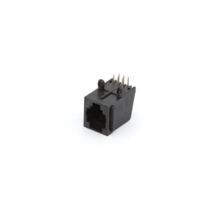 CONNECTEURS MODULAIRES POUR CI RJ12 6P6C, VERSION COUDE