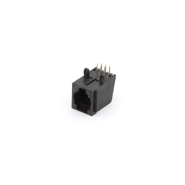 CONNECTEURS MODULAIRES POUR CI RJ12 6P6C, VERSION COUDE