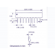 RESEAU DE RESISTANCE SIL 0.125W 12K