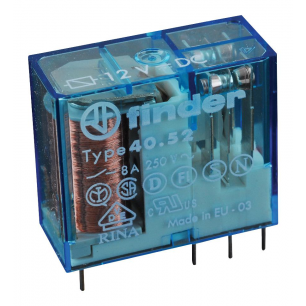 RELAIS 48VDC 2INV 8AMP