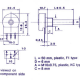 POTENTIOMETRE LIN MONO 470K