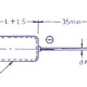 CONDENSATEUR CHIMIQUE AXIAL 47µF / 100V - 8x18mmm