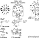 COMMUTATEUR ROTATIF 4 CIRCUITS / 3 POSITIONS - COSSES A SOUDER