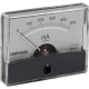 AMPEREMETRE ANALOGIQUE DE TABLEAU 500mA CC / 60 x 47mm