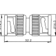 DOUBLE ADAPTATEUR BNC MALE