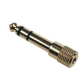 JACK FEMELLE 3.5mm STEREO VERS JACK MALE 6.35mm STEREO - DORE