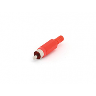 CINCH MALE PLASTIQUE ROUGE