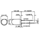 LED BLANCHE WATER CLEAR 5mm - 20000mcd 20°