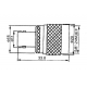 CONNECTEUR N MALE VERS BNC FEMELLE