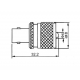CONNECTEUR PL MALE VERS BNC FEMELLE