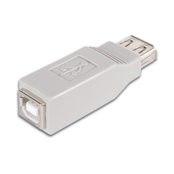 ADAPTATEUR USB - A FEMELLE VERS B FEMELLE