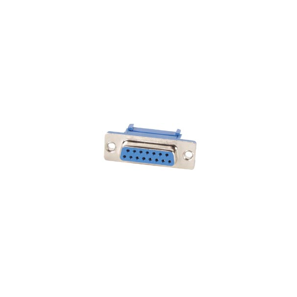 CONNECTEUR SUB-D FEMELLE 15 BROCHES POUR CABLE NAPPE