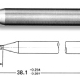 MECHE 0.8 MM CARBURE QUEUE 3.17mm (1/8")